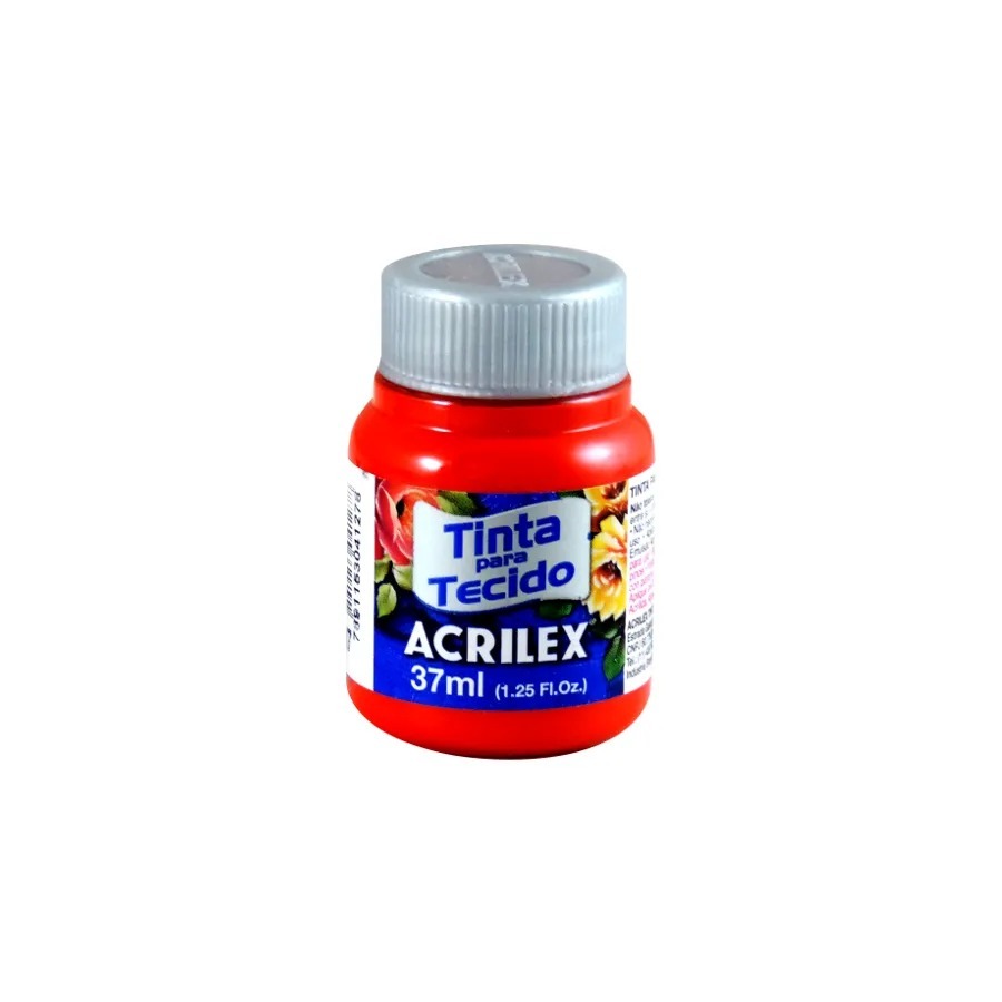 TINTA TECIDO ACRILEX VERMELHOS